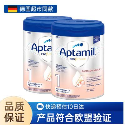 德国直邮 爱他美Aptamil 白金新版 婴儿奶粉 1段 （3-6个月 ）800g
